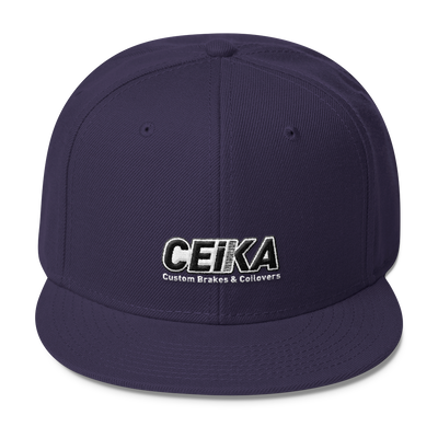 CEIKA Wool Blend Snapback Hat - ceikaperformance