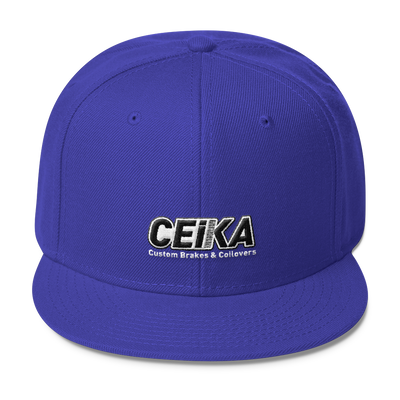 CEIKA Wool Blend Snapback Hat - ceikaperformance