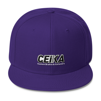 CEIKA Wool Blend Snapback Hat - ceikaperformance