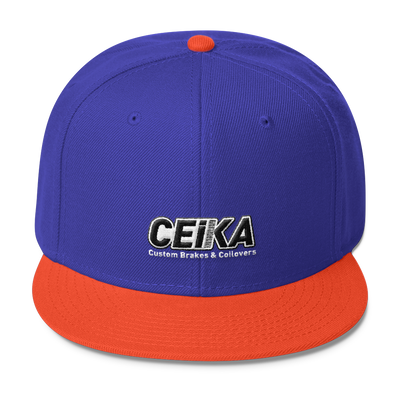 CEIKA Wool Blend Snapback Hat - ceikaperformance