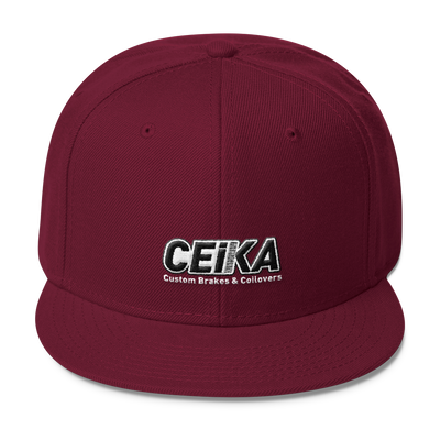 CEIKA Wool Blend Snapback Hat - ceikaperformance