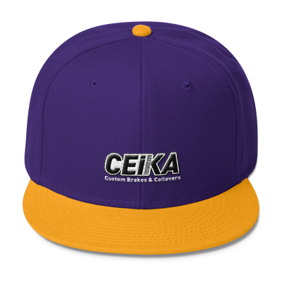 CEIKA Wool Blend Snapback Hat - ceikaperformance