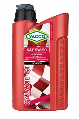 YACCO Galaxie GT Compétition SAE 5W50 1L